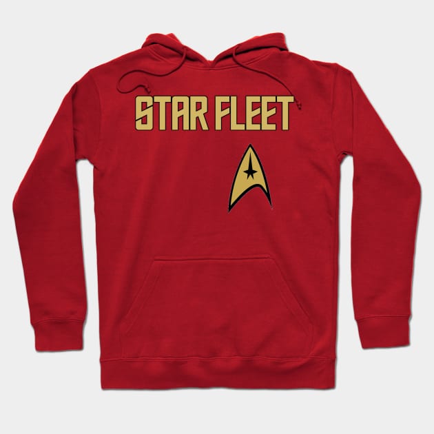 Star Fleet Baseball Jersey Hoodie by IORS